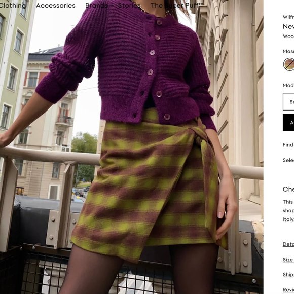 Aritzia tie front skirt size 2 😍 - Picture 5 of 7